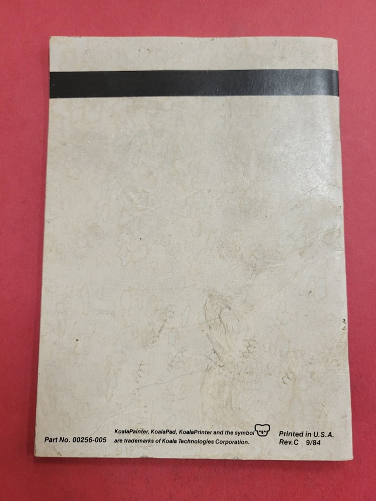 KoalaWare Koala Painter Owner's Manual for Commodore 64