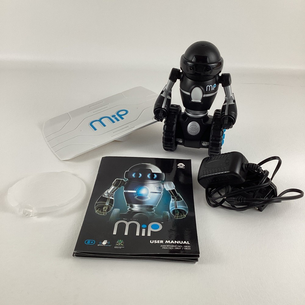 MiP Robot Interactive Electronic Figure Display Stand Tray Manuals WowWee