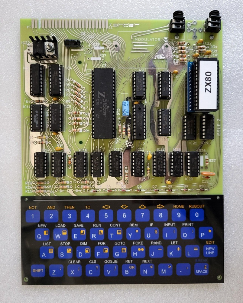 🇬🇧 ZX80 Rev 2 PCB