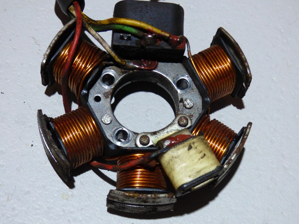 STATOR FROM 1991 MALAGUTI MINARELLI AM3 ENGINE MALAGUTI 50 EVOLUTION FOR REURB