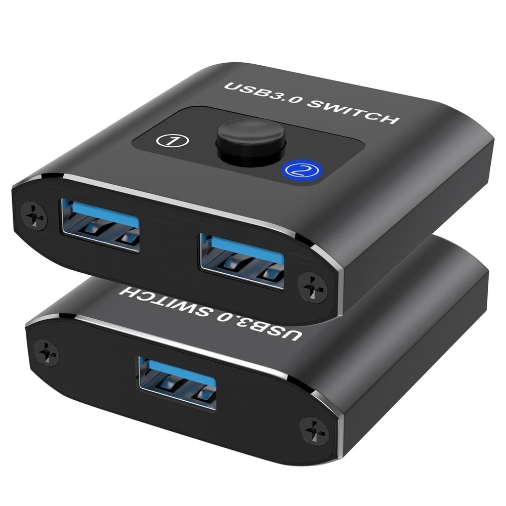 Usb Switch Usb 3.0 Switch Selector Bidirectional Usb Switch 1 In 2 Out/ 2 In 1 O