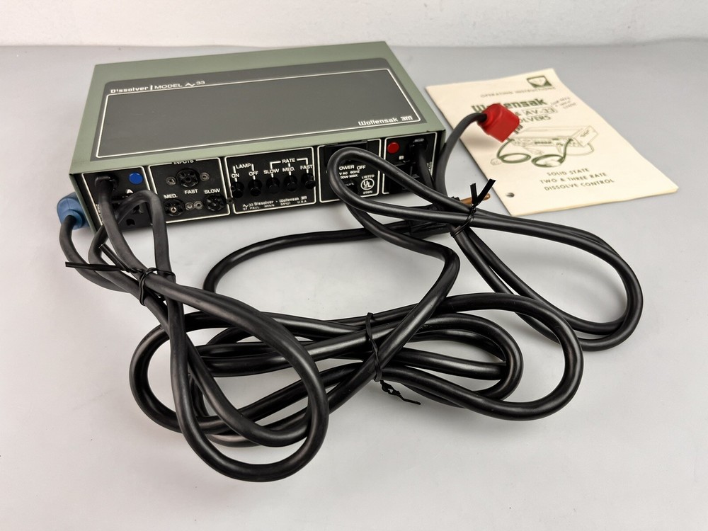 Wollensak 3M Dissolver Model AV33