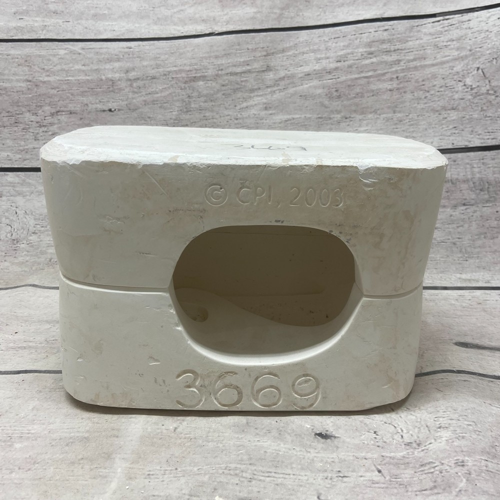 2003 Creative Paradise Inc Ceramic Casting Mold Small Sleigh #3669
