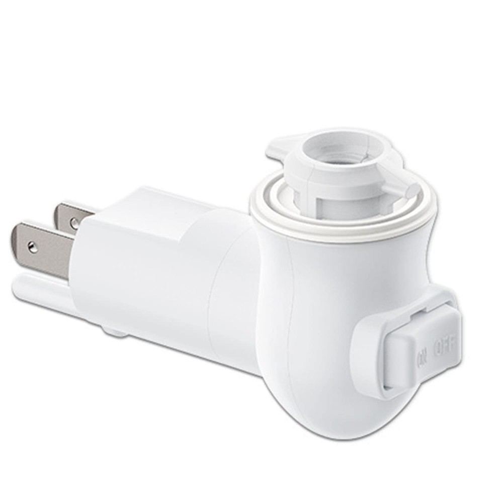 Plug in Night Light Module,Wall Light Plug with ON/Off Switch,E12 Base Socket...