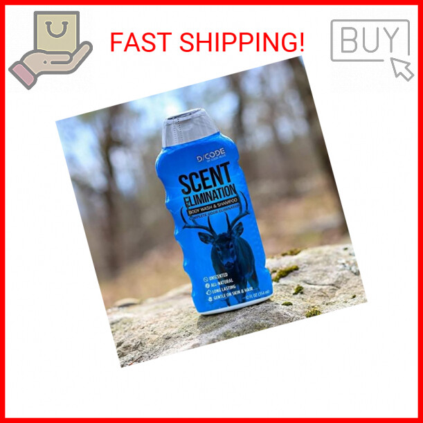 Code Blue Scent Elimination Body Wash & Shampoo, 12 fl oz
