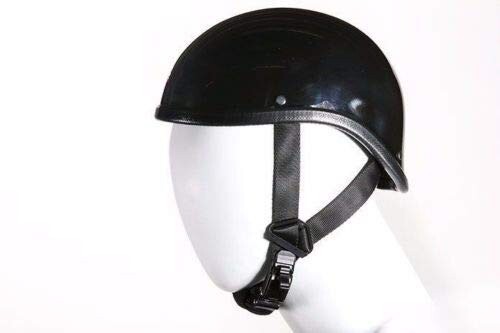 Gladiator Shiny Black Novelty Motorcycle Helmet