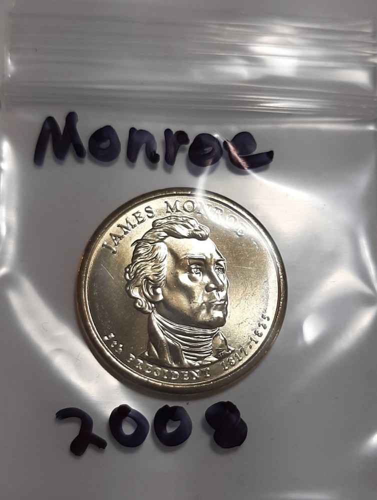 2008-D Pres. JAMES MONROE Dollar