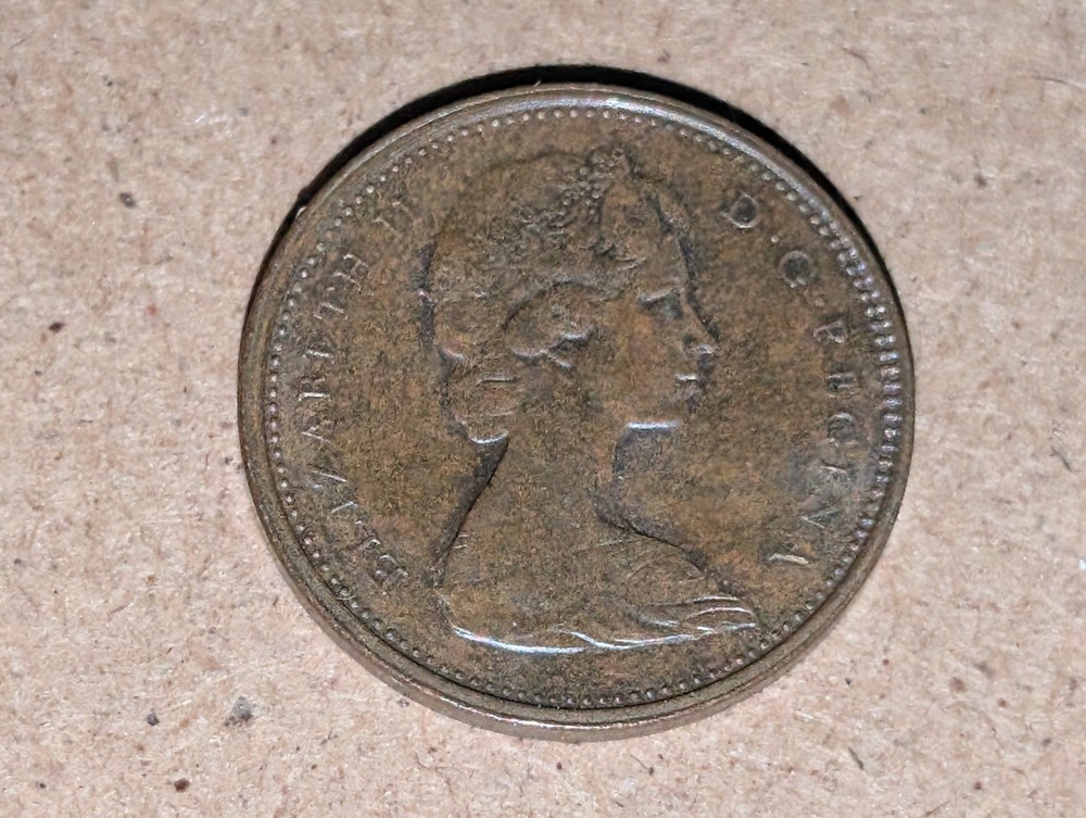 1974 Canada One Cent - Ungraded - Circulated