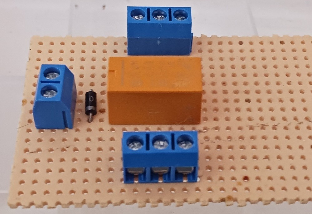 Relay PCB - 12v DC DPDT (Pre-Order ONLY)