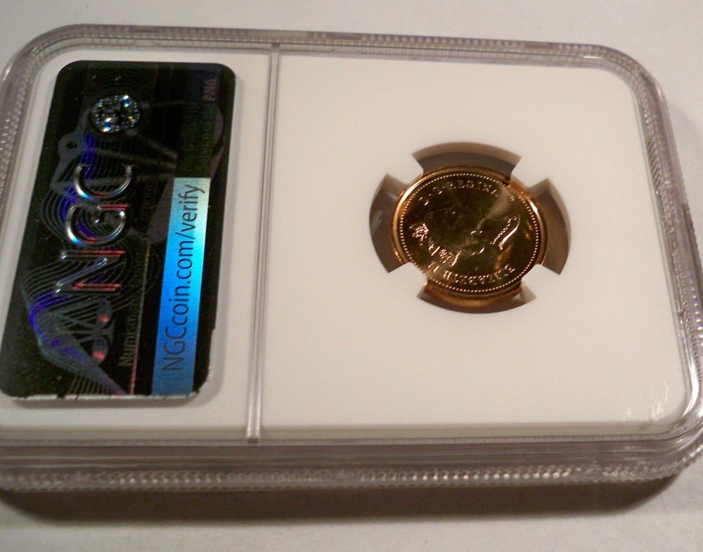 2000-W 1c CANADA NGC MS 68 RD CENT COPPER MS 68 RD RED