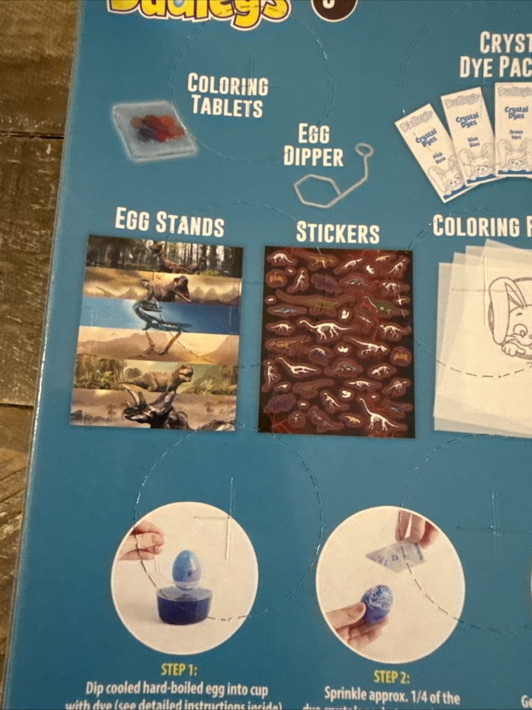 Dudley Dinosaur Easter Egg Activity Kit