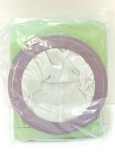 MICRO LINED DISPOSABLE PAPER FILTER BAGS FOR 10 QUART BACKPACK VACUUM 10/PK