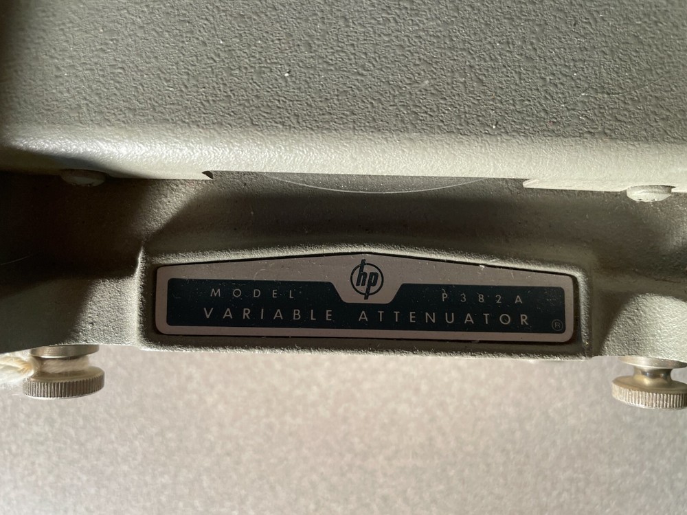 HP AGILENT VARIABLE ATTENUATOR MODEL P382A 12-18GHz
