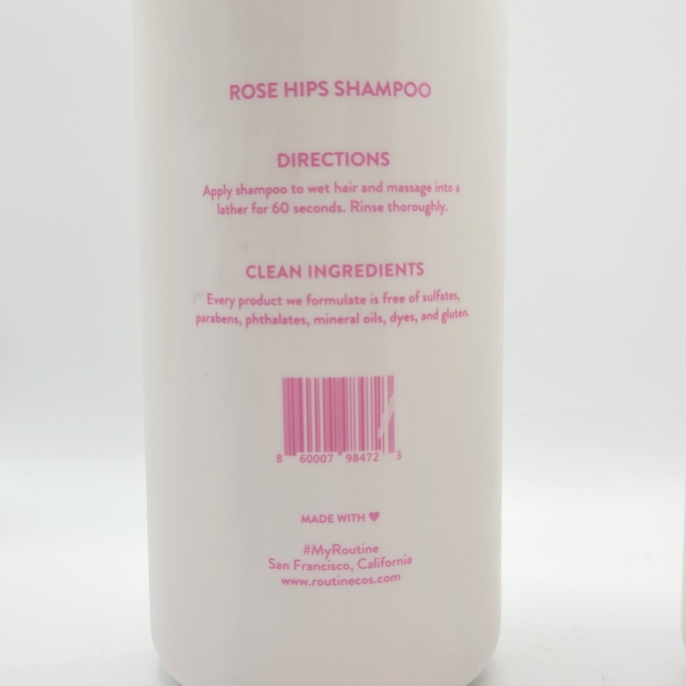 Routine Wellness ROSE HIPS 14oz SHAMPOO