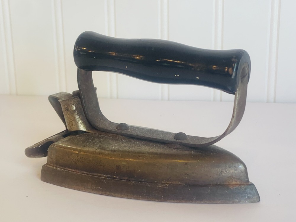 Vintage Hotpoint Edison Electric Iron | Vintage Decor | Solid Iron Heavy