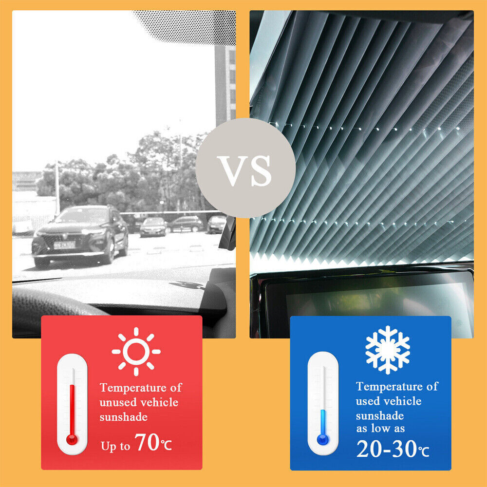 3Pack Car Windshield Windscreen Sun Shade Visor Cover Block Front Window