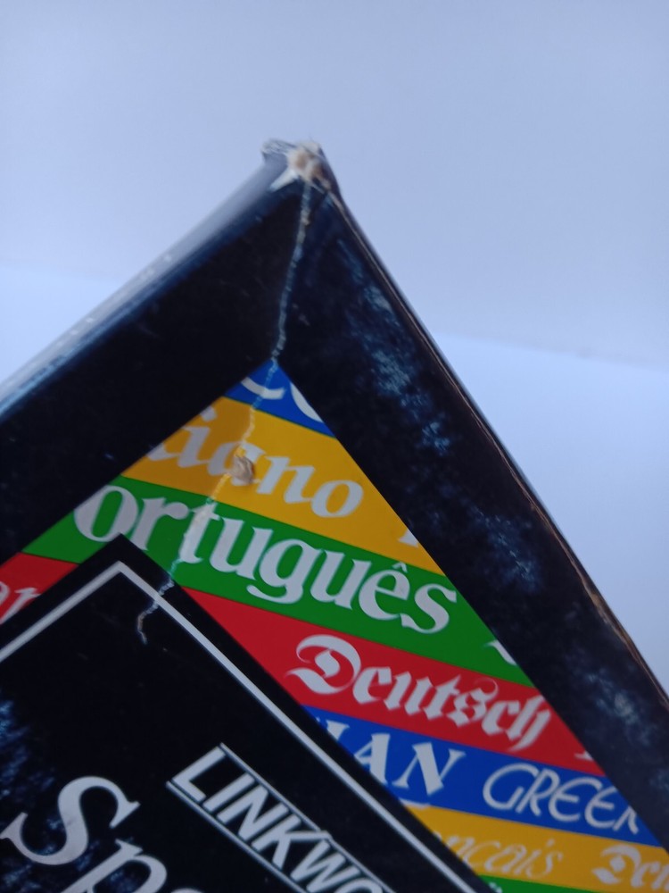 Commodore 64 Linkword Spanish Computer Software Tested/Works Artworx Box Damage