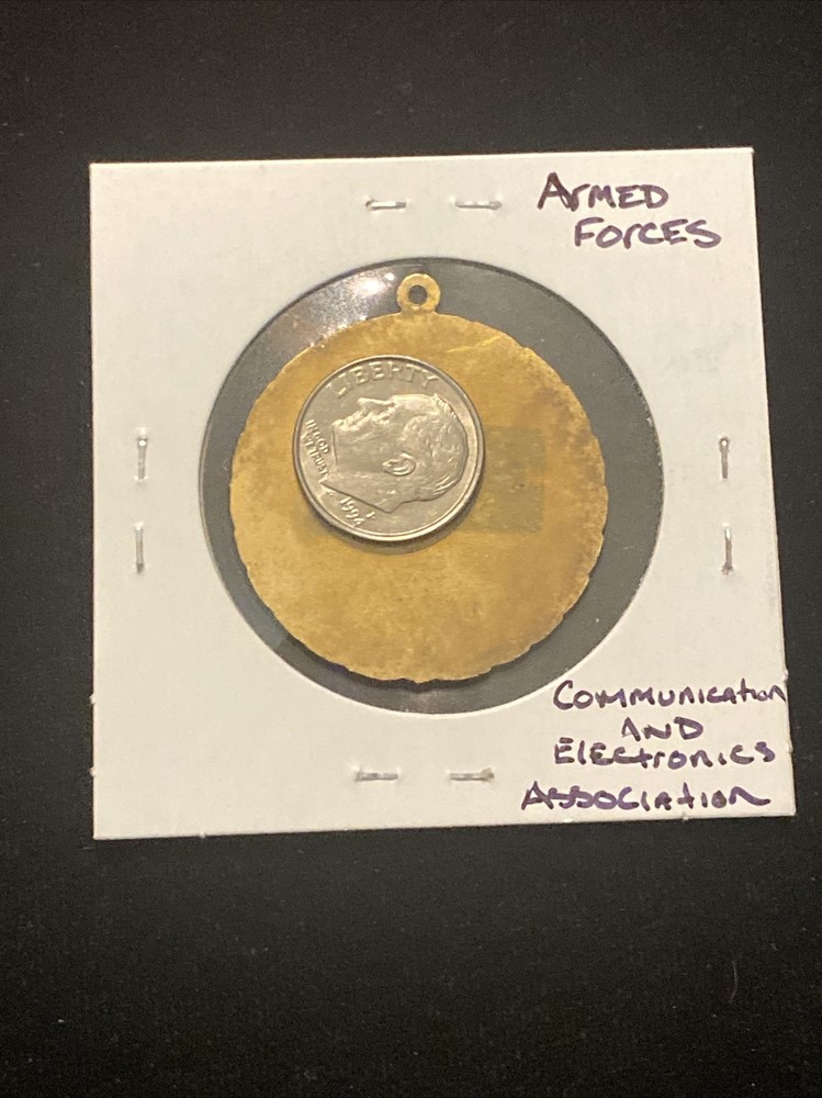 Armed Forces Communication And Electronics Medallion Token Undated