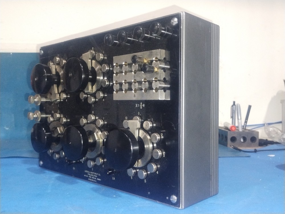 Leeds & Northrup Wheatstone Bridge model 4725 nice!!!