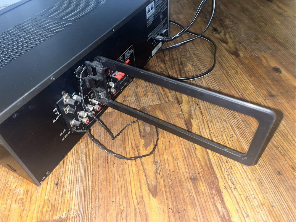 Technics SA-EX110 AV Stereo Receiver Dolby Pro Antenna - UNTESTED - Powers On