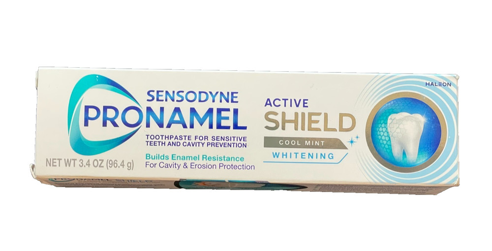 Sensodyne Pronamel Active Shield Sensitive Toothpaste 3.4 oz Cool Mint 3 Pack