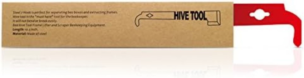 Lightweight Multi-Function Bee Hive Frame Lifter and Scraper - 10.5 Inches