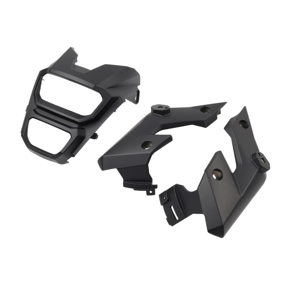 3pcs Plastic Headlight Head Lamp Protector Side Cover