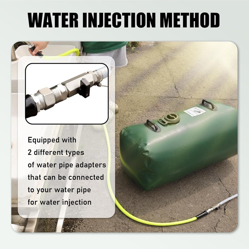 Drinking Water Storage Container,Portable Water Storage Bladder, RV Foldable Wat