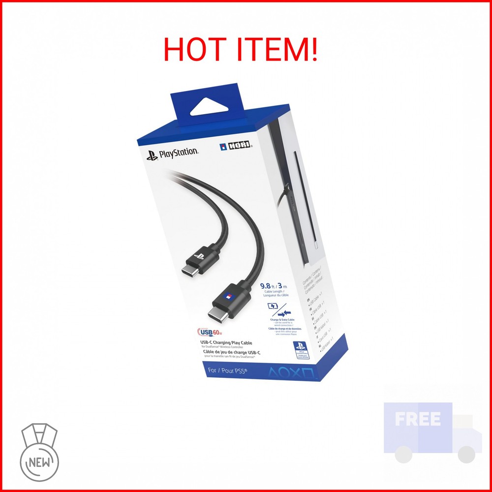 USB-C Charging Play Cable for DualSense Wireless Controller