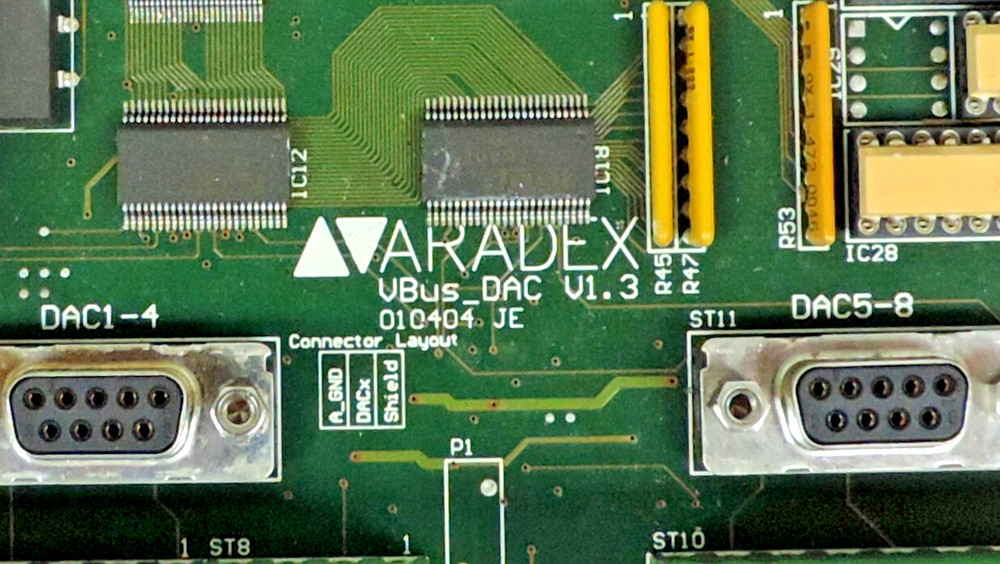 Aradex VBus_DAC V1.3 010404 JE Module