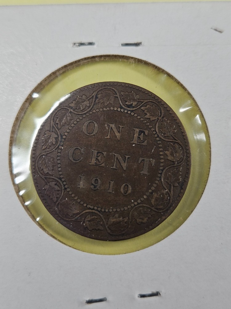 COIN - CANADA - 1 CENT 1910