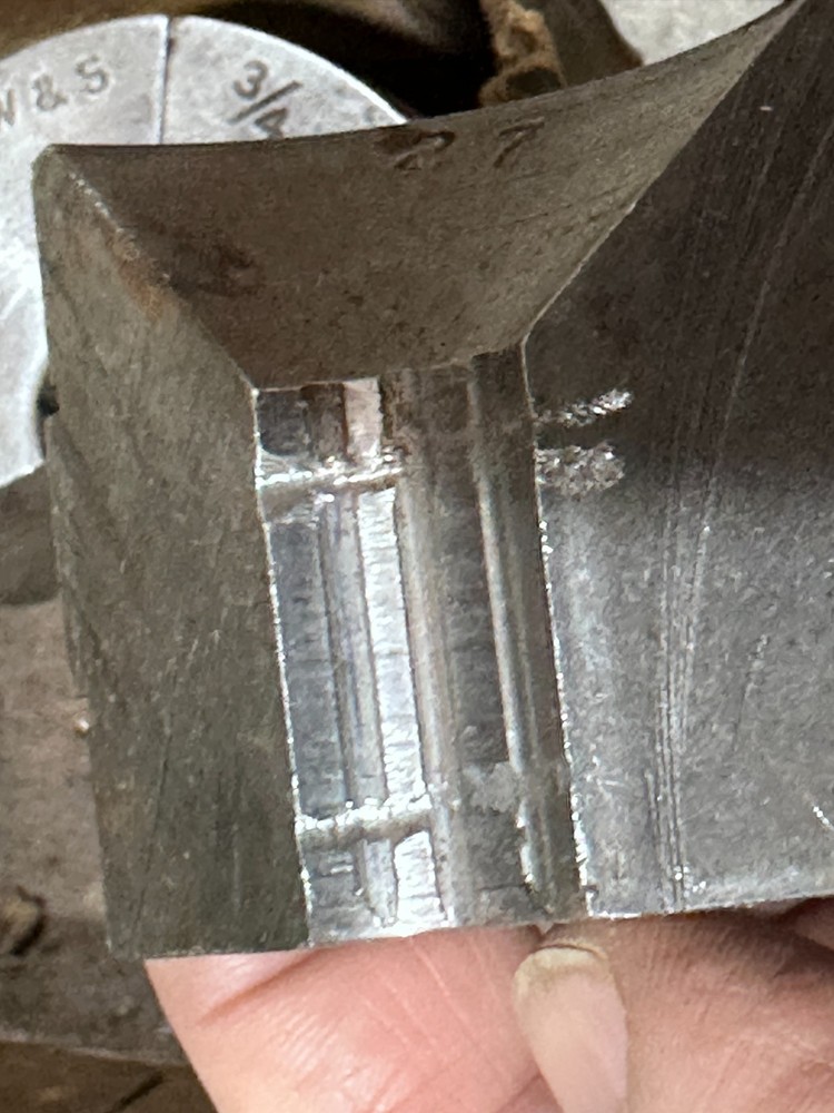 W&S S30 Collet Pad 3/4" - Note damage to one segment