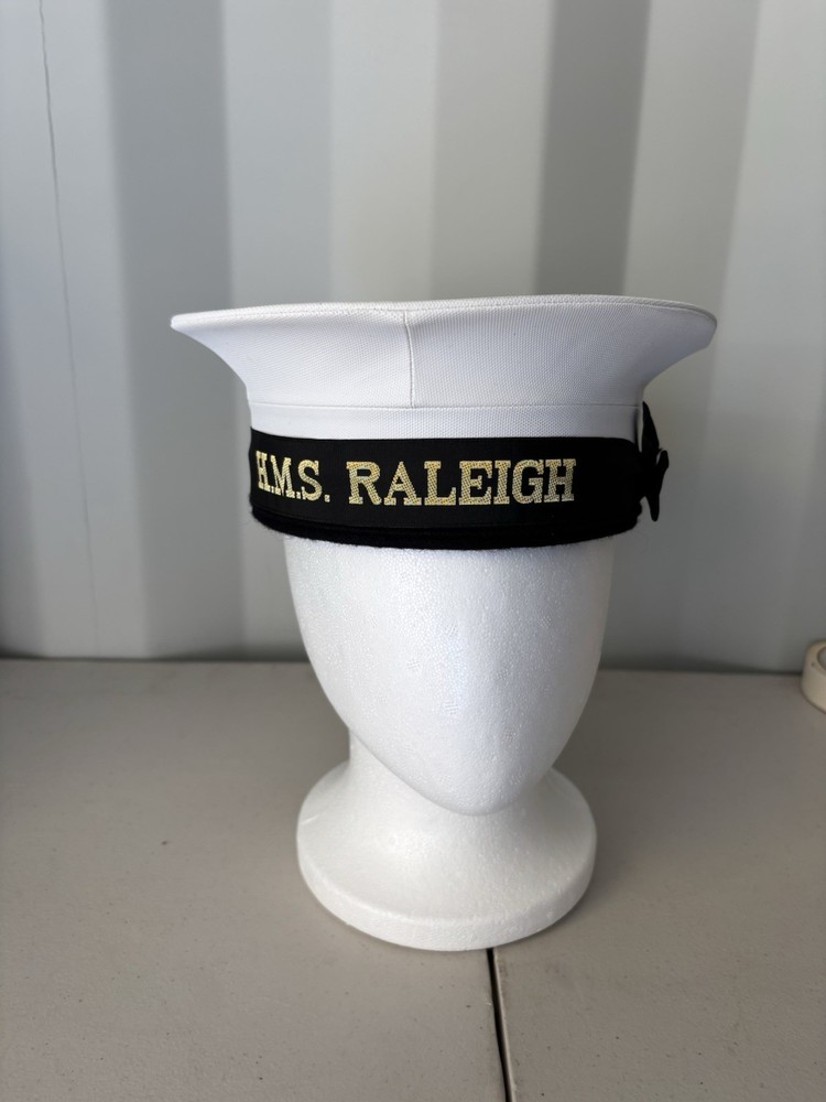 HMS Raleigh sailors hat size 59