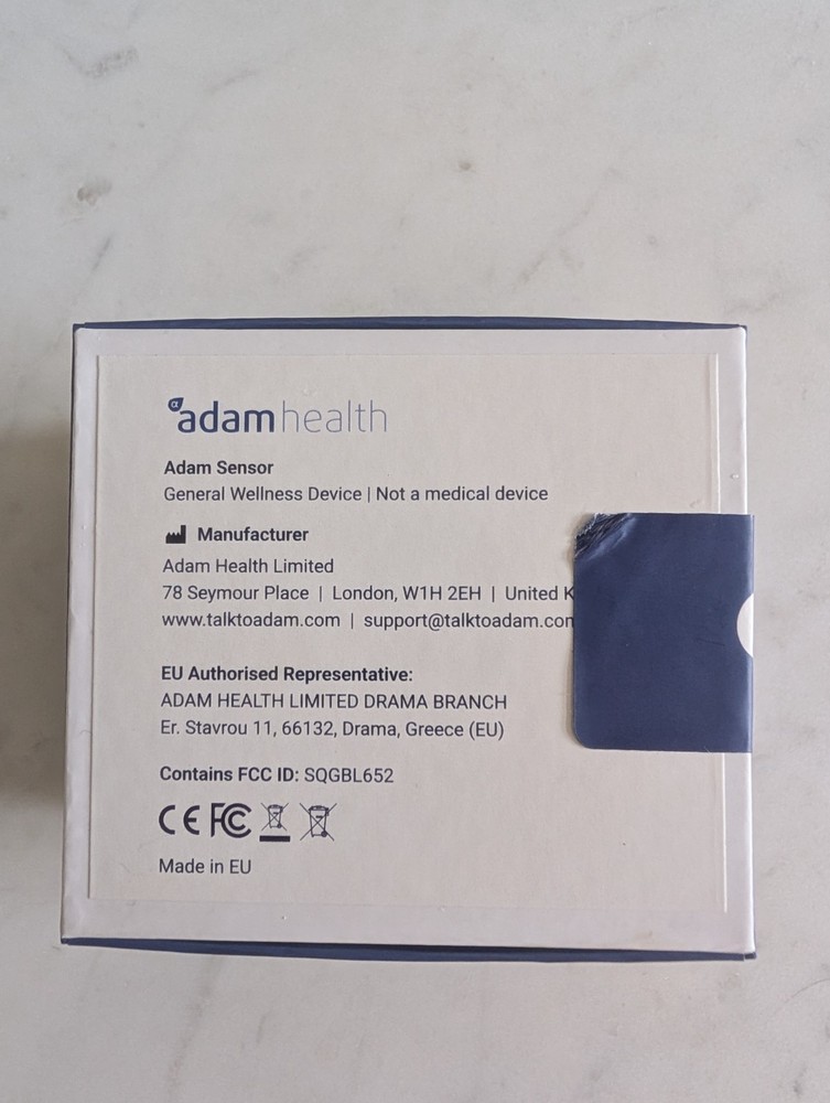 Adam Sensor - Male Health Sensor - Unopened Box