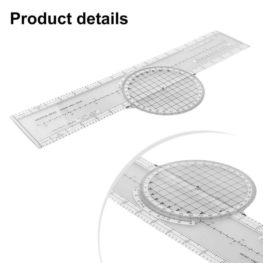 Efficient Flight Planning Tool Aerial Plotter Slide Rule for Navigators