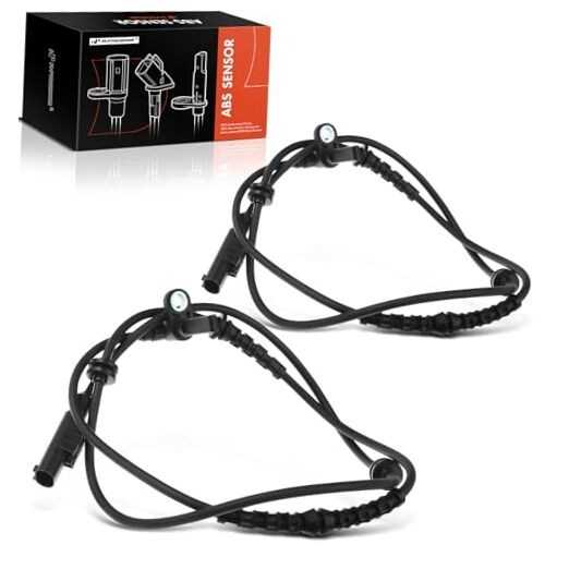 2PC Set Front ABS Wheel Speed Sensor Compatible with 2014 2015 2016 Pack of 2