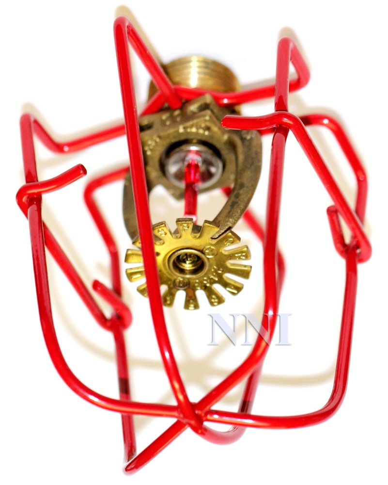Fire Sprinkler Headguard - Cage 1Pc 2 Hook Red 1/2" IPS