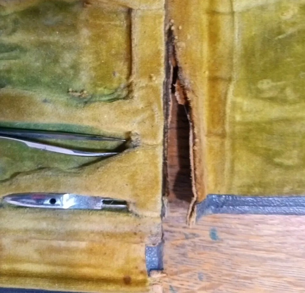 Atq Drafting Instruments Ltd. 15 Piece Tool Set in Felt Case Compass Germany