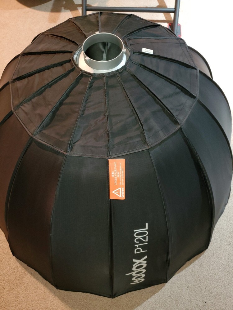 Godox P120L 48" Deep Parabolic Softbox - Bowens Mount with grid