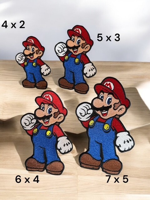 Mario patch Multi Sizes