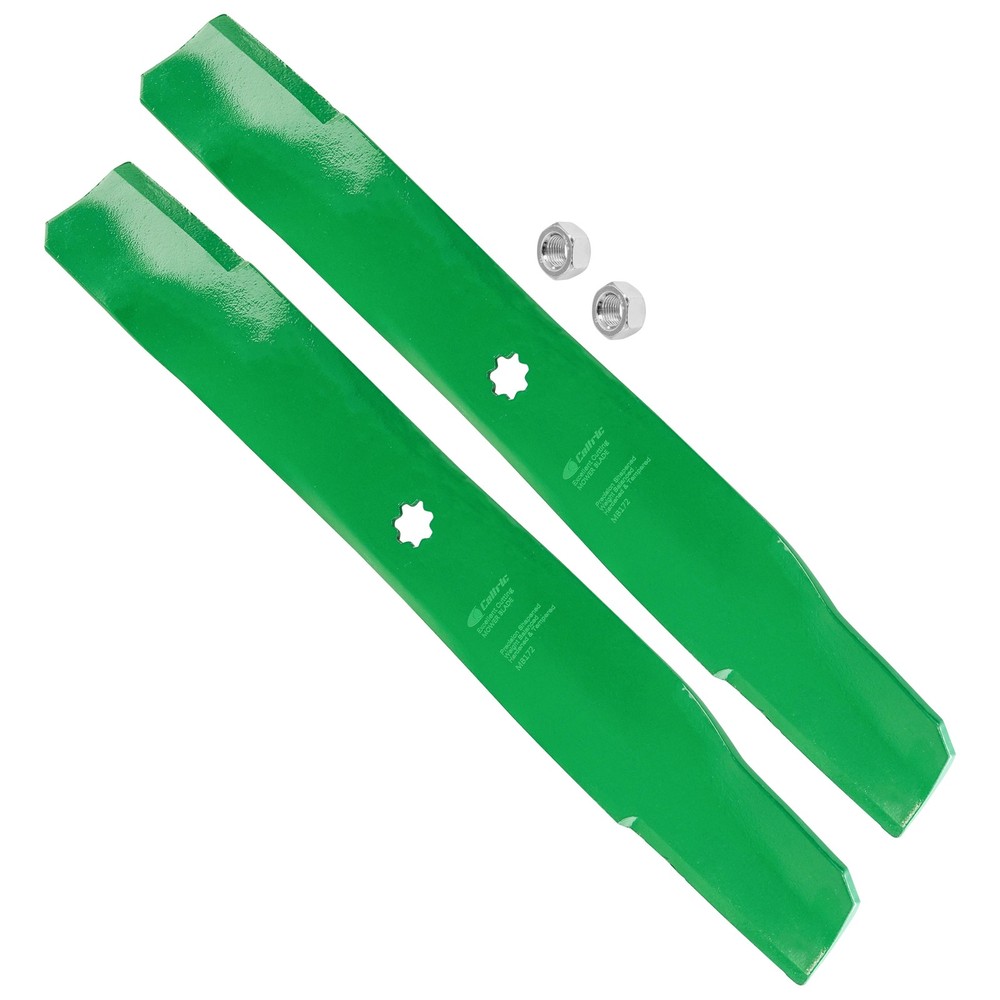42" Deck Bagging Blade & Nut For John Deere D120 D125 D130 E100 E110 E120 E130