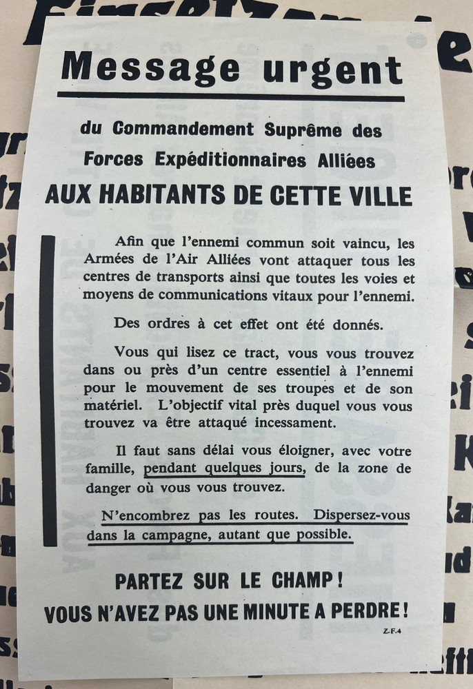 D Day Replica Document Collection Map Orders French Leaflet German Poster MORE