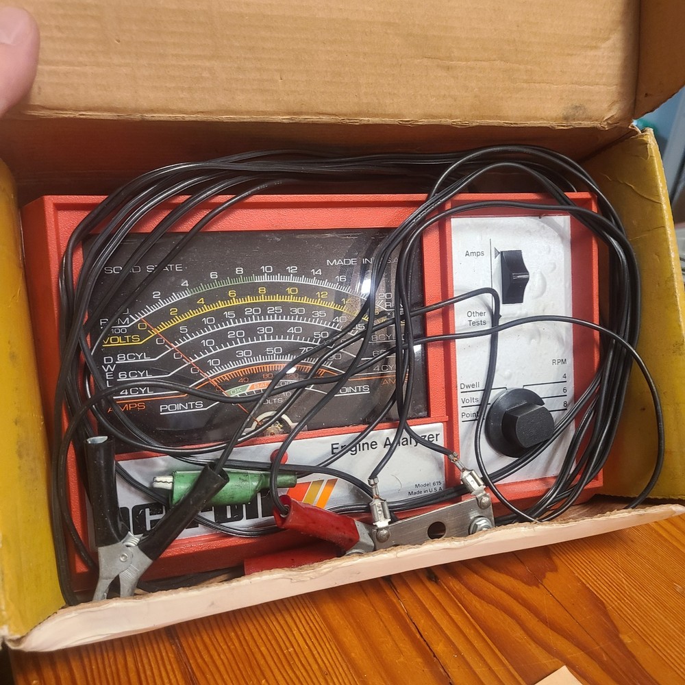 VTG Actron 615 Engine Analyzer & Electrical System Testing W/ Box