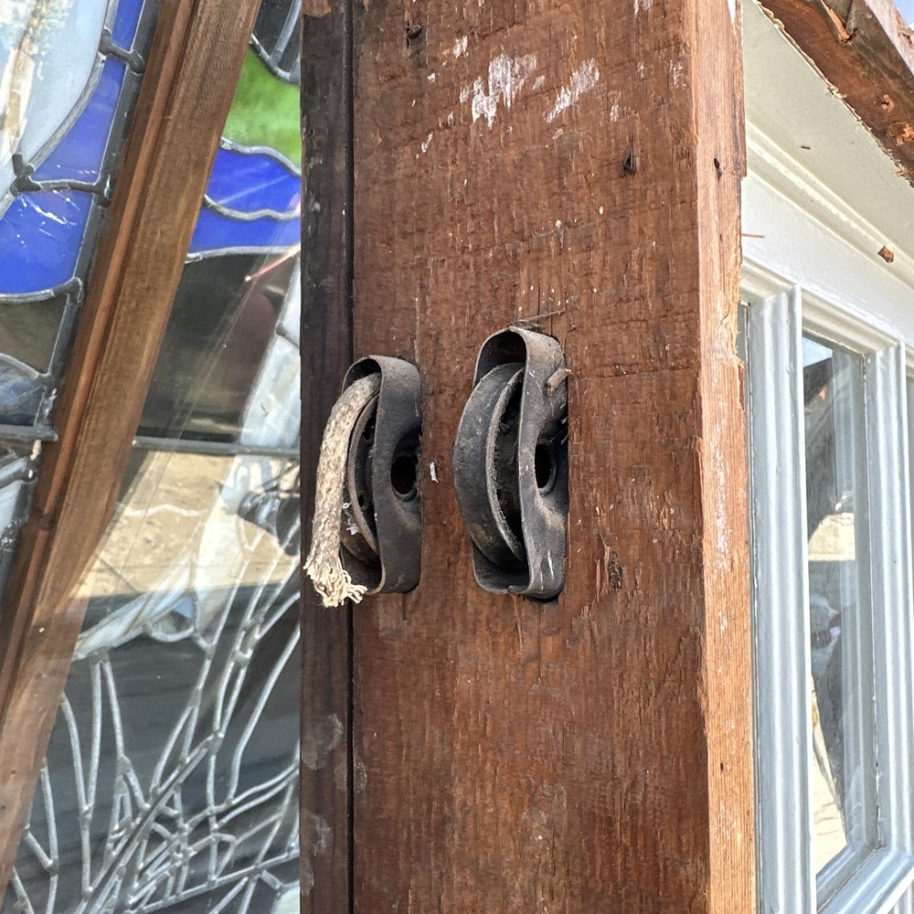 Old Double hung window 12 Light 63 X 29