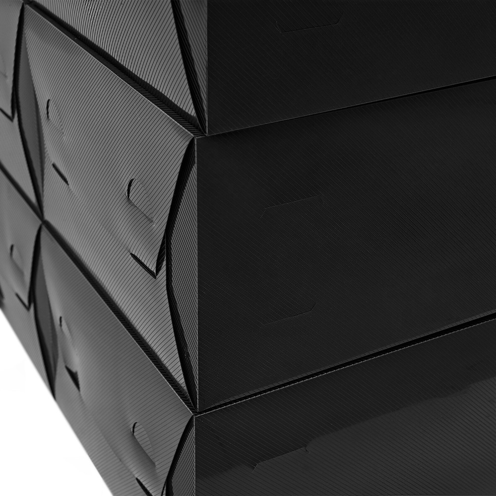 24 Pack Shoe Storage Boxes, Stackable Shoe Boxes, Shoe Storage Organizer NEW