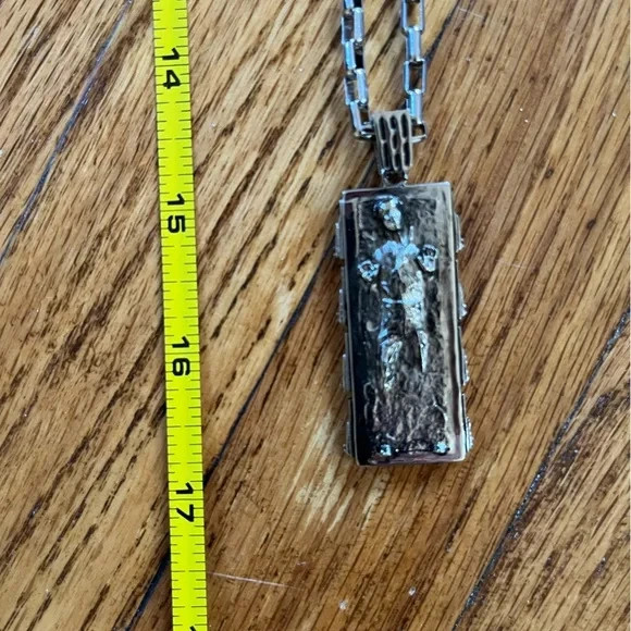 Star Wars Han Cholo Silver Necklace
