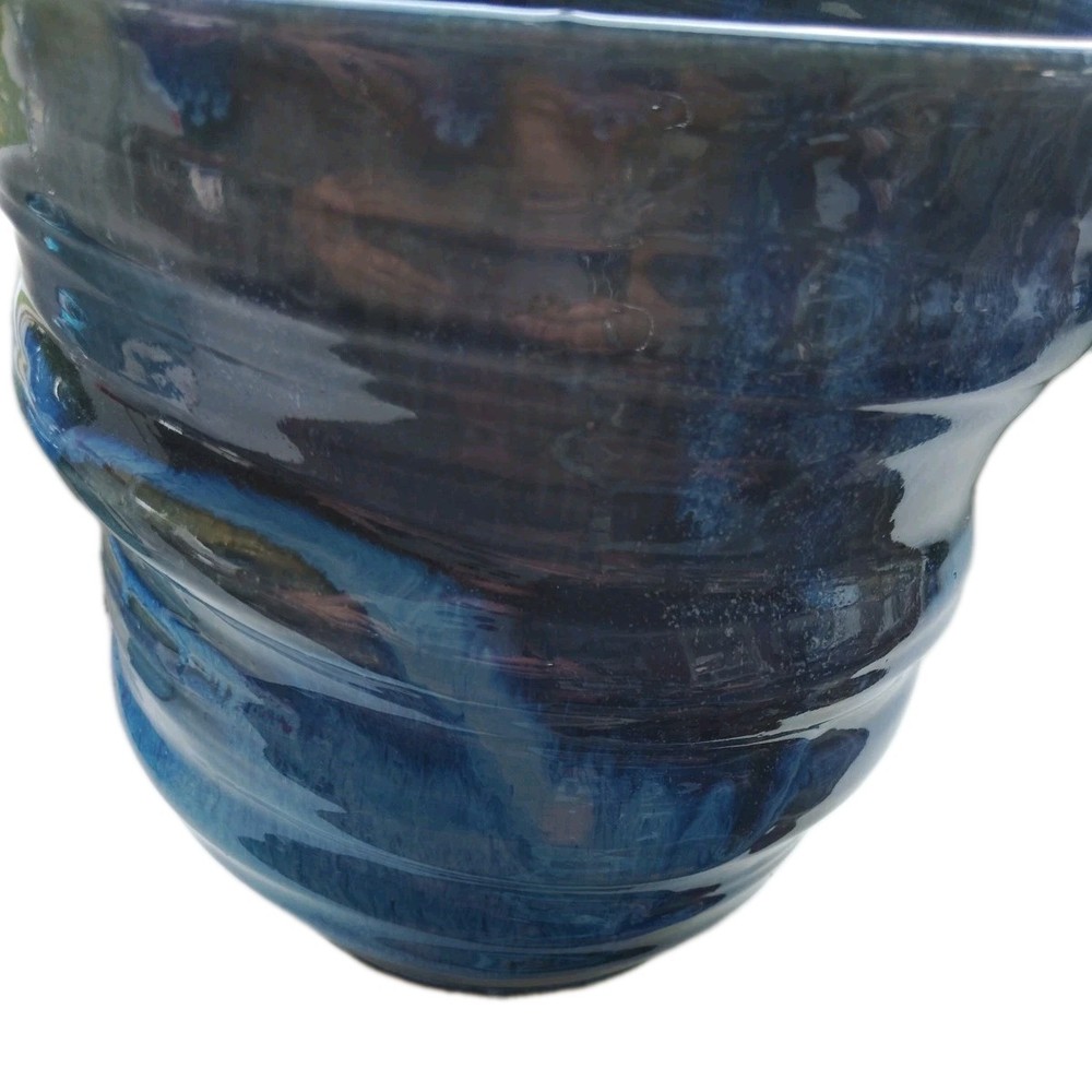 Handmade Pottery Vase Signed L177