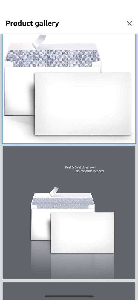® White Security #6-3/4 Regular Self-Seal Letter Mailing Shipping Envelopes, 3-5