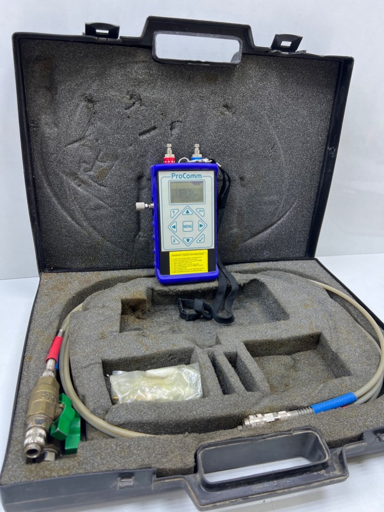 Hattersley procomm digital manometer