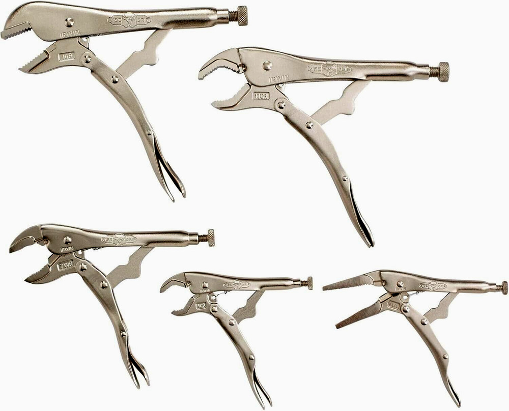 IRWIN VISE-GRIP Original Locking Pliers Set, 5 Piece Set, 68